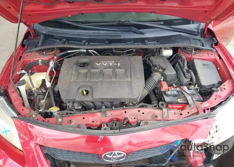 2010 Toyota Corolla Le from USA, damaged, VIN 1NXBU4EE0AZ365163